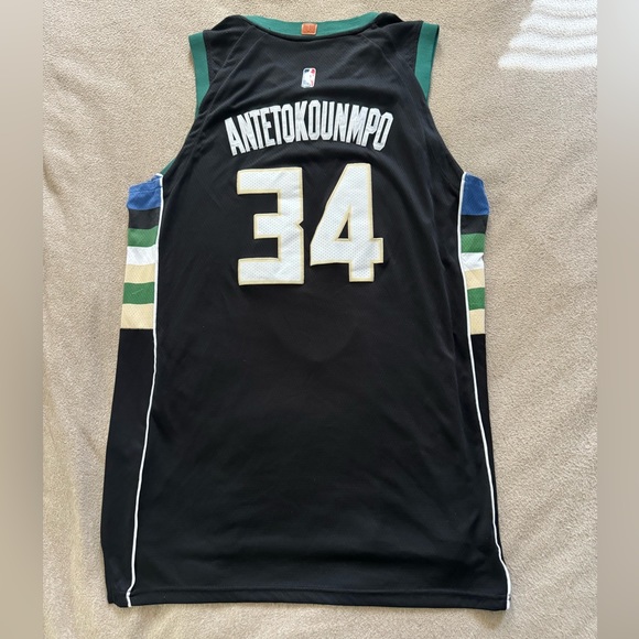 Nike Swingman NBA X Harley Davidson Milwaukee Bucks #34